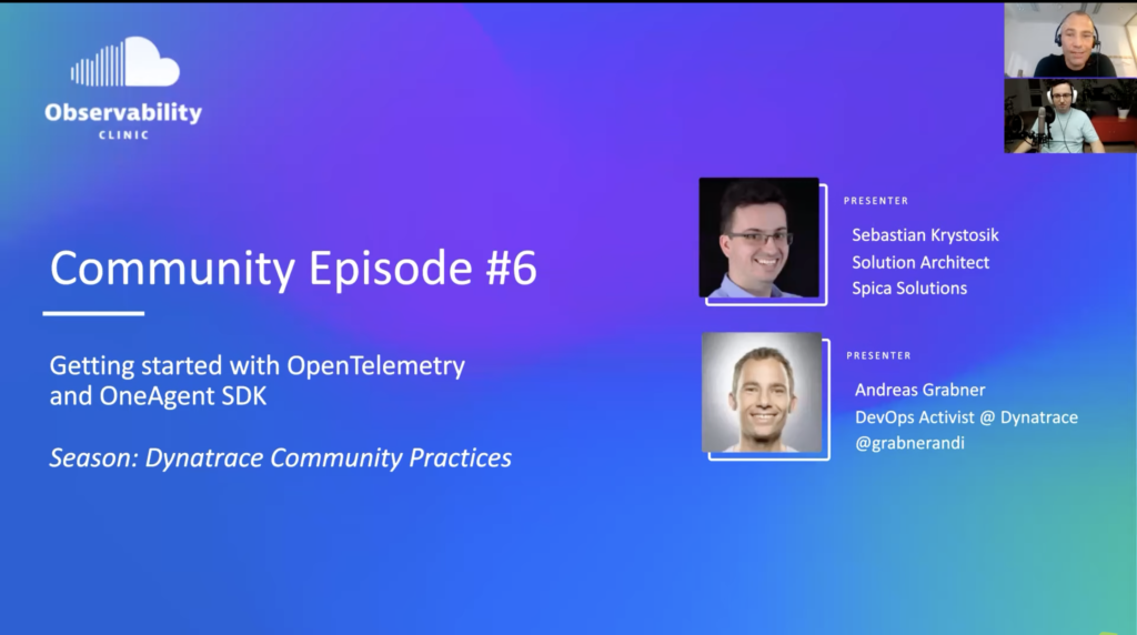 Observability Clinic Andreasa Grabner’a z naszym inżynierem Sebastianem Krystosikiem